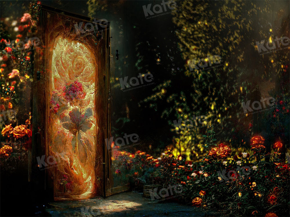 Valentijnsdag Rosetuinachtergrond voor Fotografie