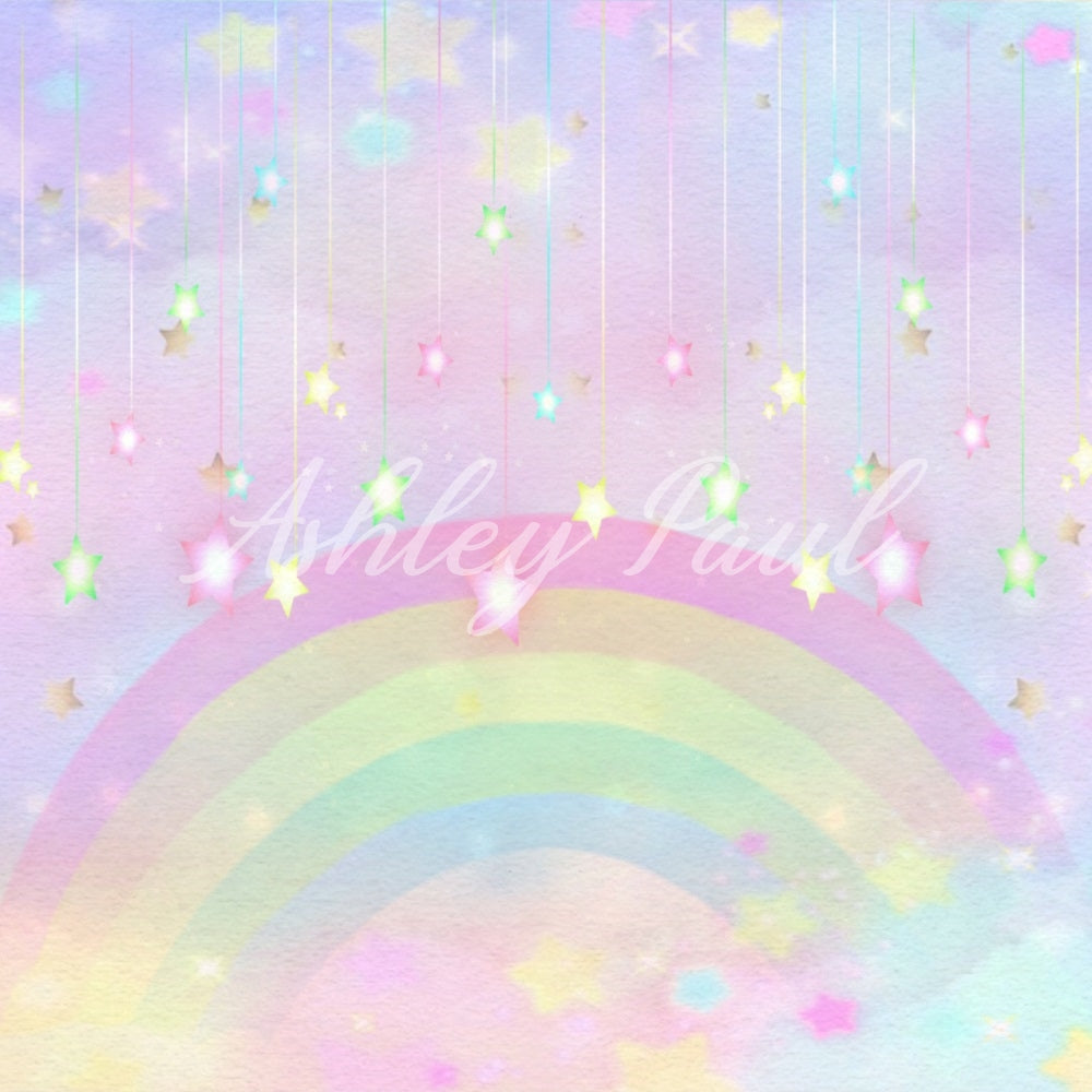 Kate Rainbow Fantasy Star Backdrop Designed by Ashley Paul
