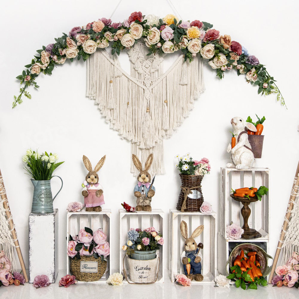 Kate Boho Easter Tent Backdrop for Photography