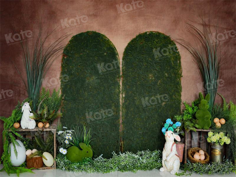 Kate Easter Rabbit Grass Backdrop for Photography