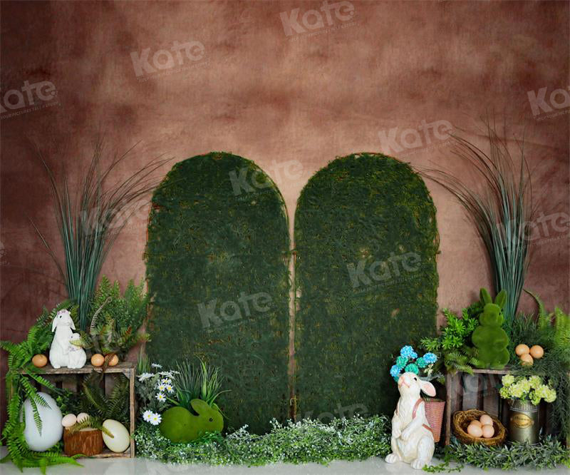 Kate Easter Rabbit Grass Backdrop for Photography