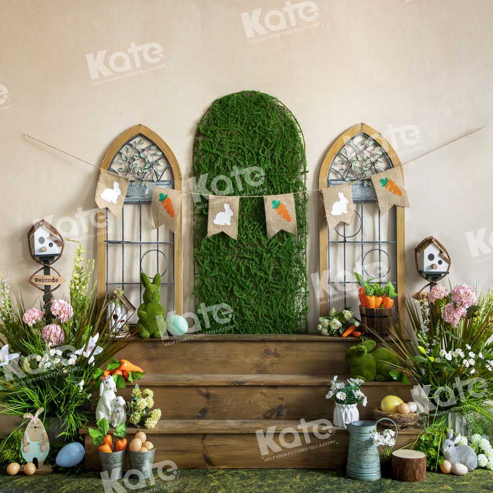 Kate Spring Easter Grass Backdrop Designed by Emetselch