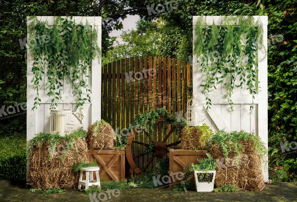 Kate Spring Forest Outdoor Backdrop Designed by Emetselch