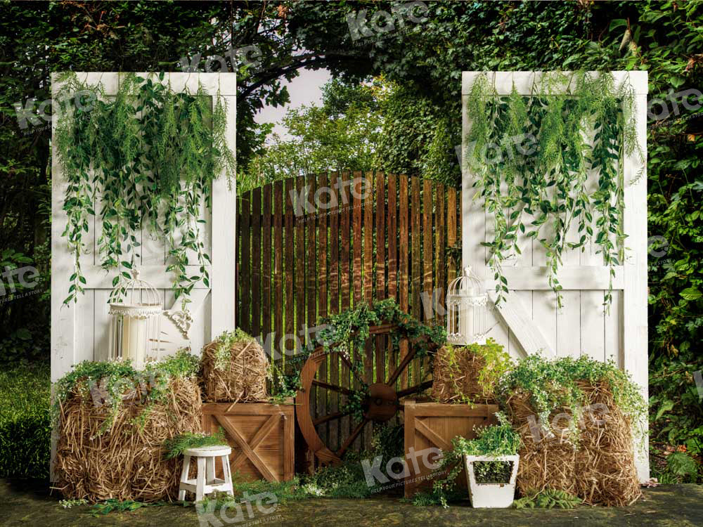 Kate Spring Forest Outdoor Backdrop Designed by Emetselch