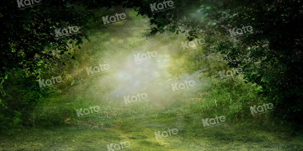 Kate Spring Green Jungle Forest Backdrop Designed by Chain Photography