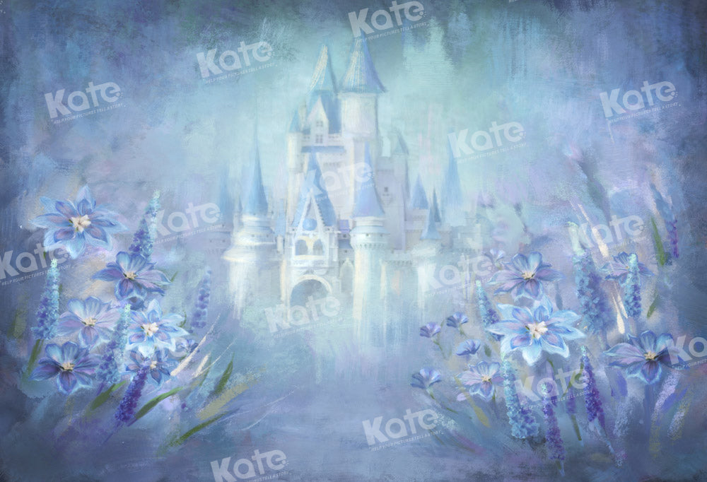 Kate Dreamy Castle Fantasy Garden Backdrop Designed by GQ