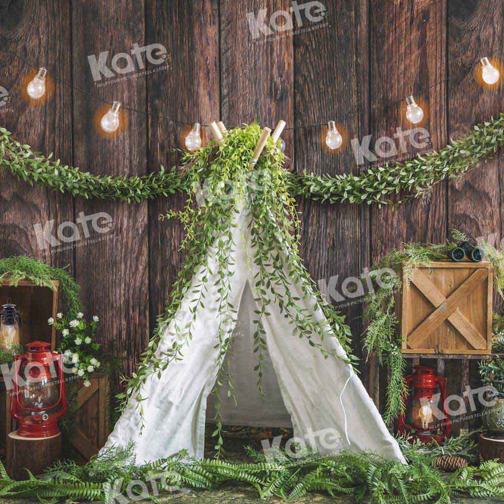 Kate Spring Camping Tent Backdrop Designed by Emetselch