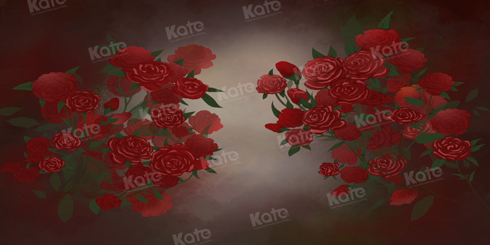 Kate Red Rose Fine Art  Backdrop Designed by GQ