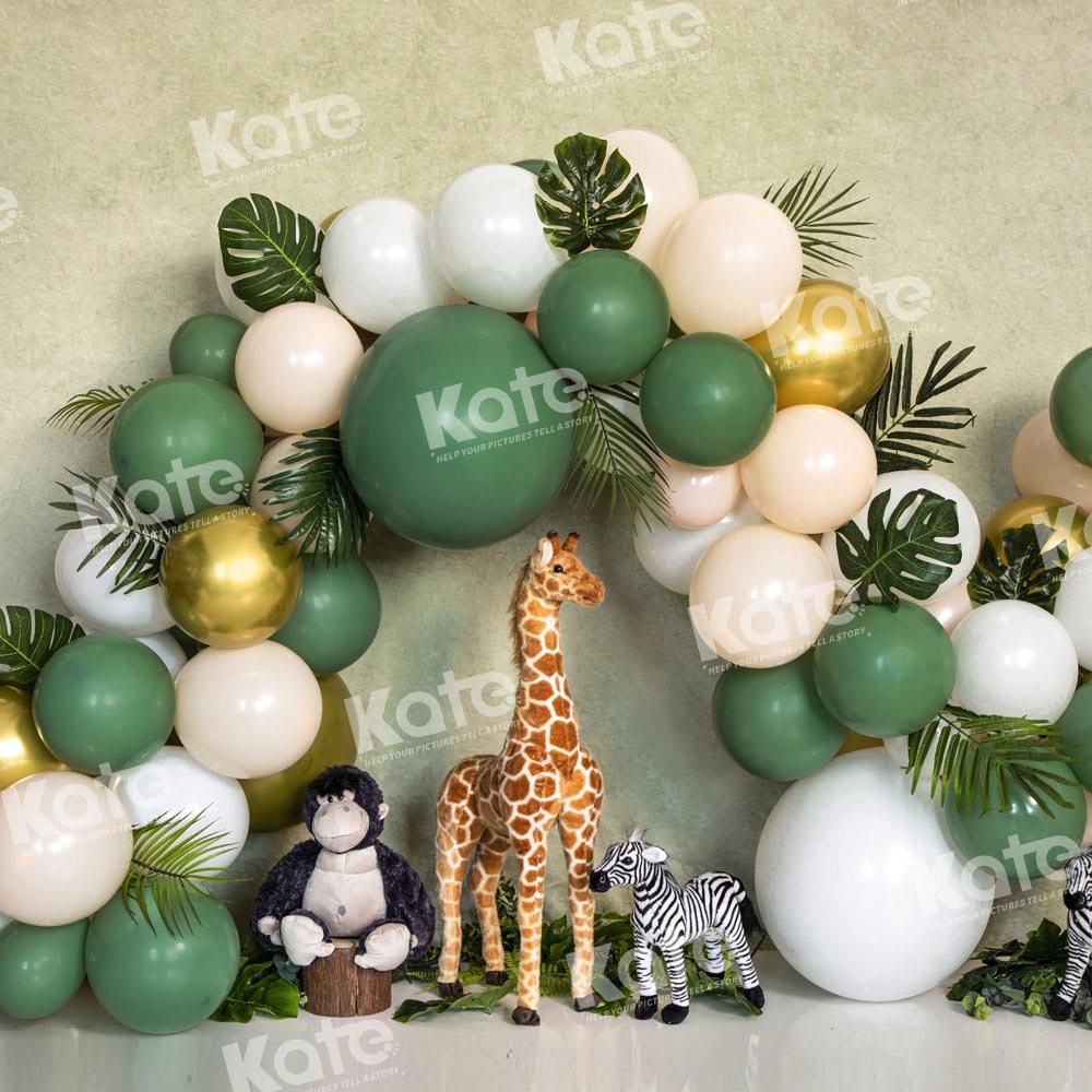 Kate Forest Balloons Animal Backdrop Designed by Emetselch