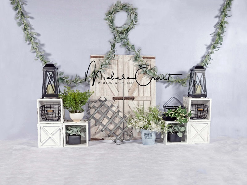 Kate Farmhouse White Backdrop Designed By Michele Ernst Photography