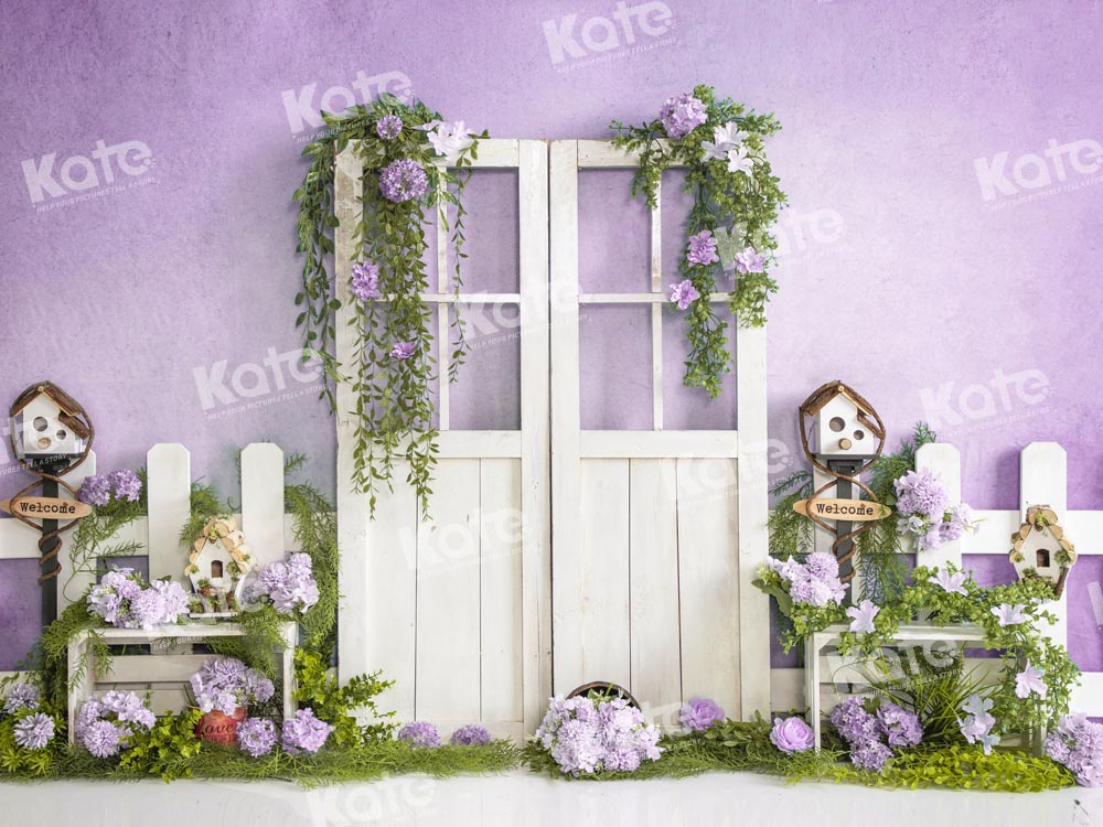 Kate Spring Purple Eden Backdrop Designed by Emetselch