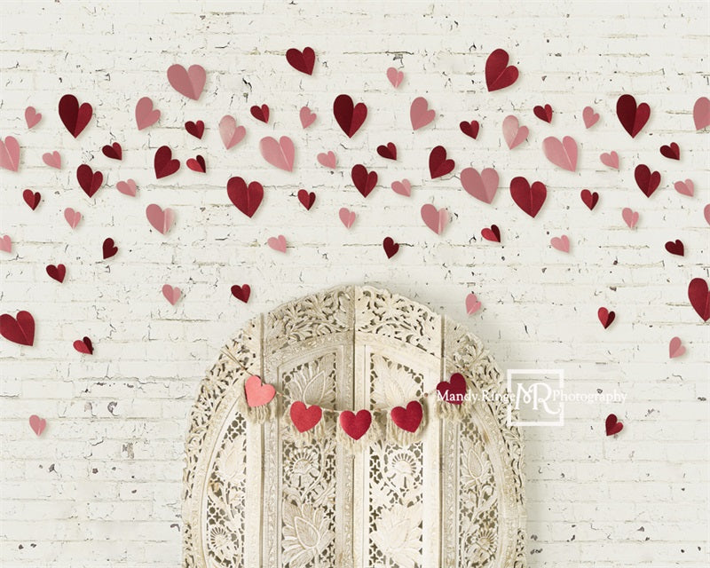 Kate Boho Valentine Headboard Backdrop Designed by Mandy Ringe Photography