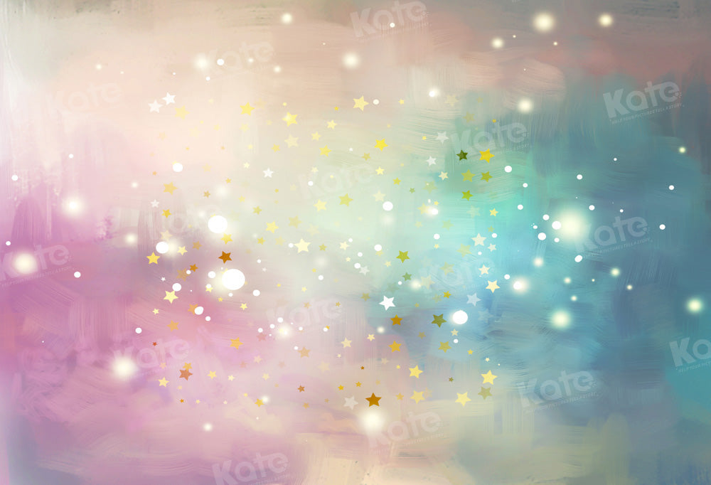 Kate Colorful Fantasy Star Backdrop Designed by Chain Photography