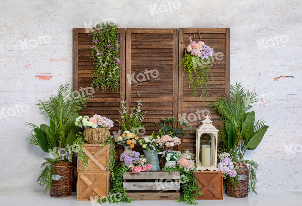 Kate Spring Flower Garden Parterre Backdrop Designed by Emetselch