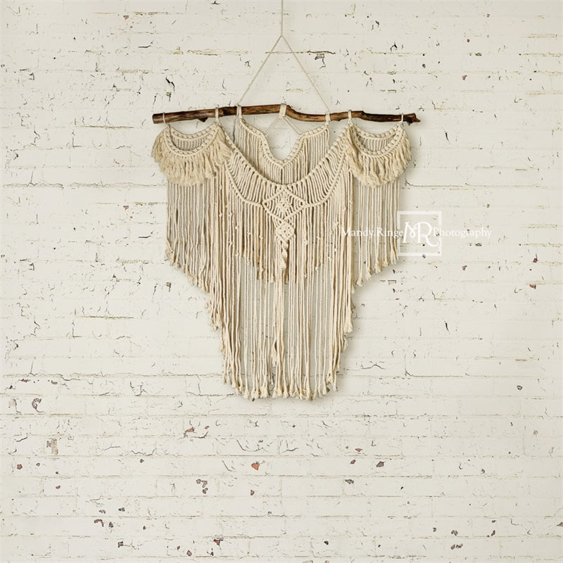 Kate Simple Macrame Wall Hanging Backdrop Designed by Mandy Ringe Photography