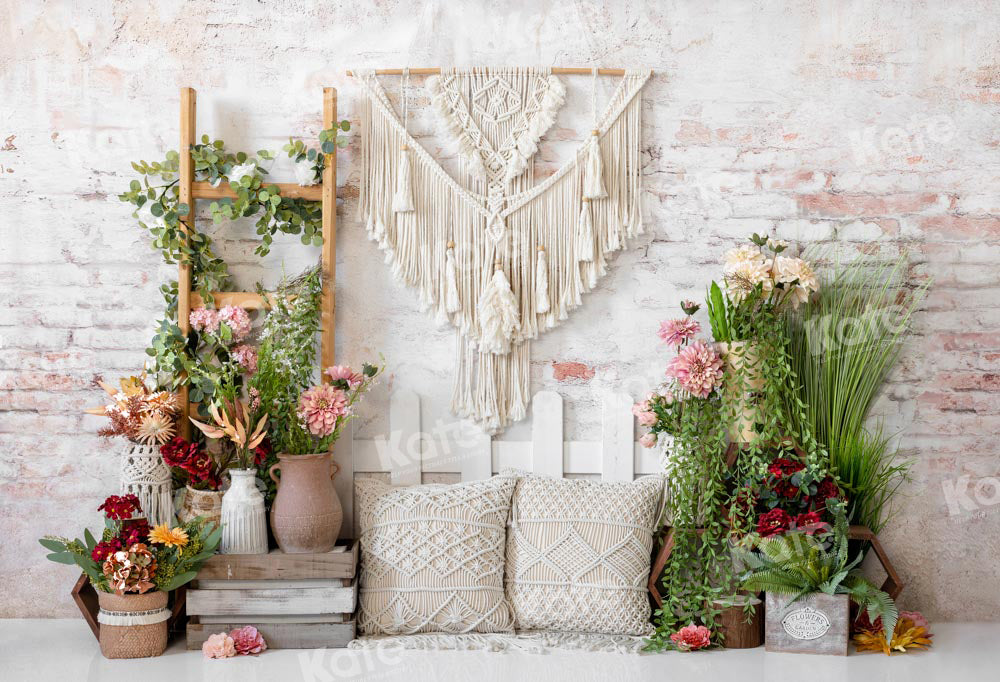 RTS Kate Spring Boho Flower Backdrop Designed by Emetselch (US ONLY)