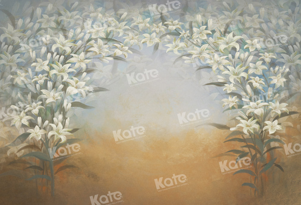 Kate Fine Art Painted Floral Backdrop Designed by GQ
