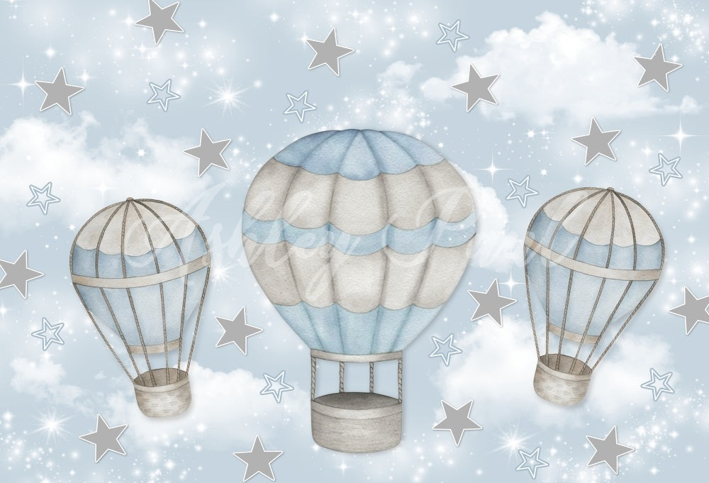 Kate Star Hot Air Balloon Backdrop Designed by Ashley Paul
