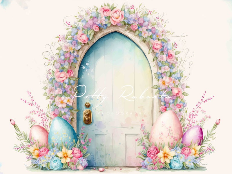Kate Easter Eggs Door Backdrop Designed by Patty Robert