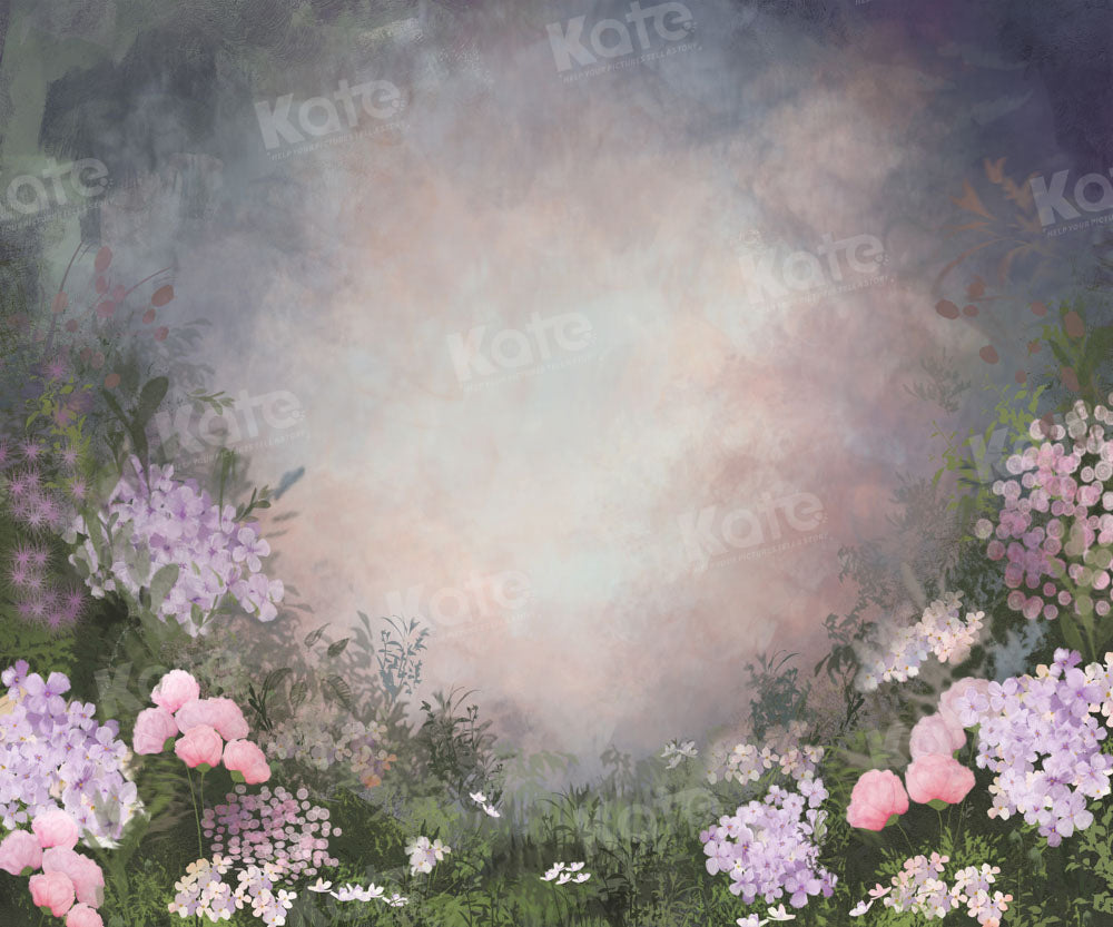 Kate Spring Floral Garden Backdrop Designed by GQ