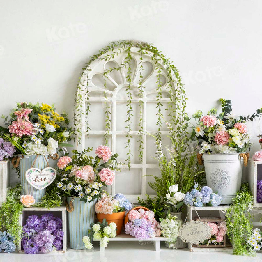Kate Spring Flower Garden Backdrop Designed by Emetselch