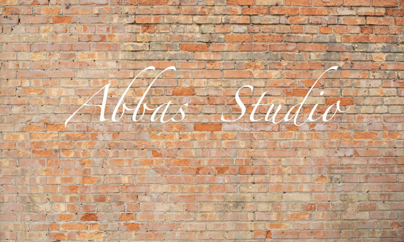 Kate Old Red Brick Wall Backdrop Designed by Abbas Studio