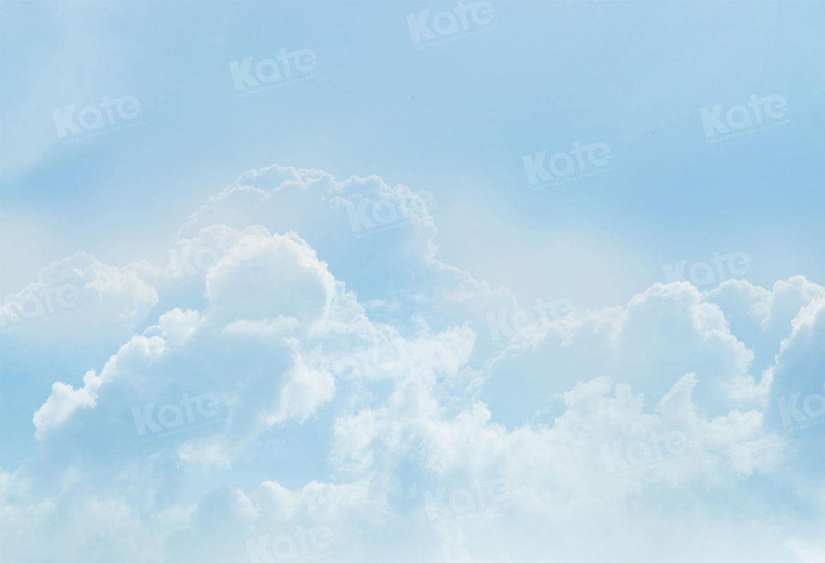 Kate Summer Blue Sky Cloud Backdrop for Photography
