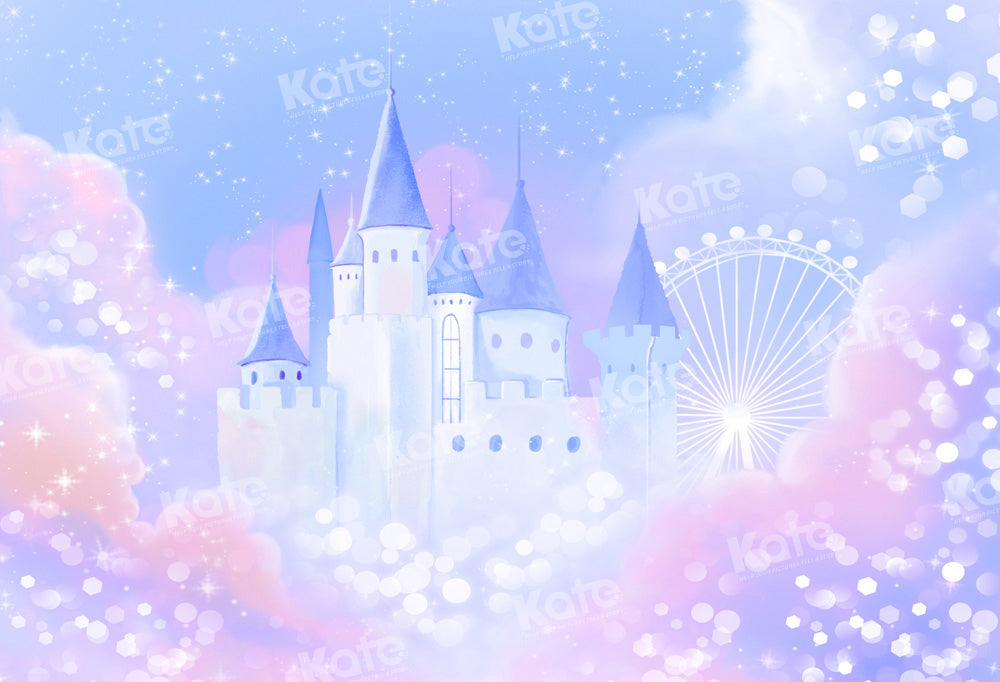 Kate Fantasy Princess Castle Bokeh Cloud Backdrop Designed by GQ