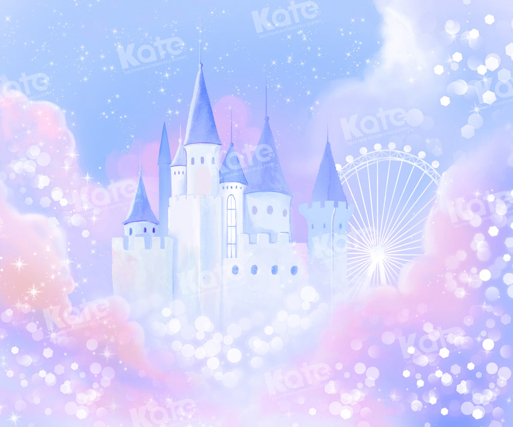 Kate Fantasy Princess Castle Bokeh Cloud Backdrop Designed by GQ