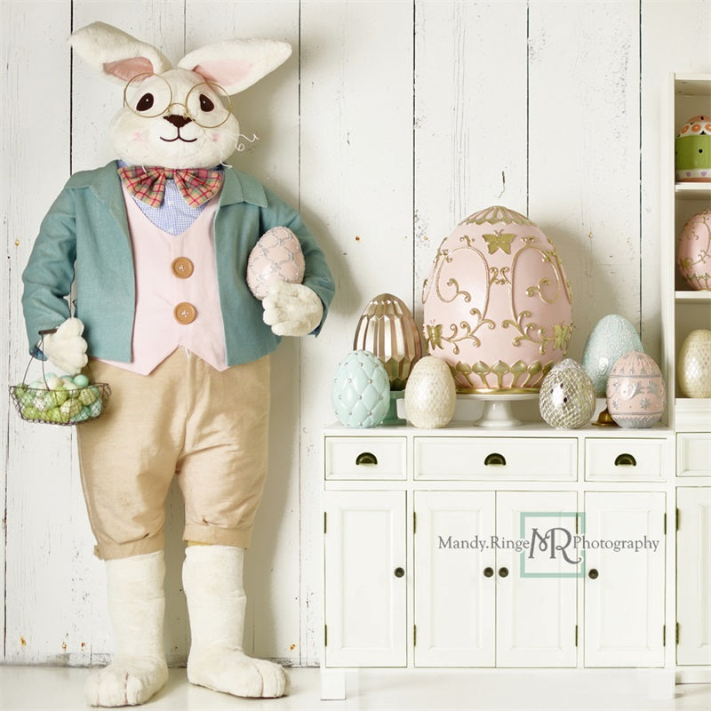 Kate Easter Bunny Kitchen Backdrop Designed by Mandy Ringe Photography