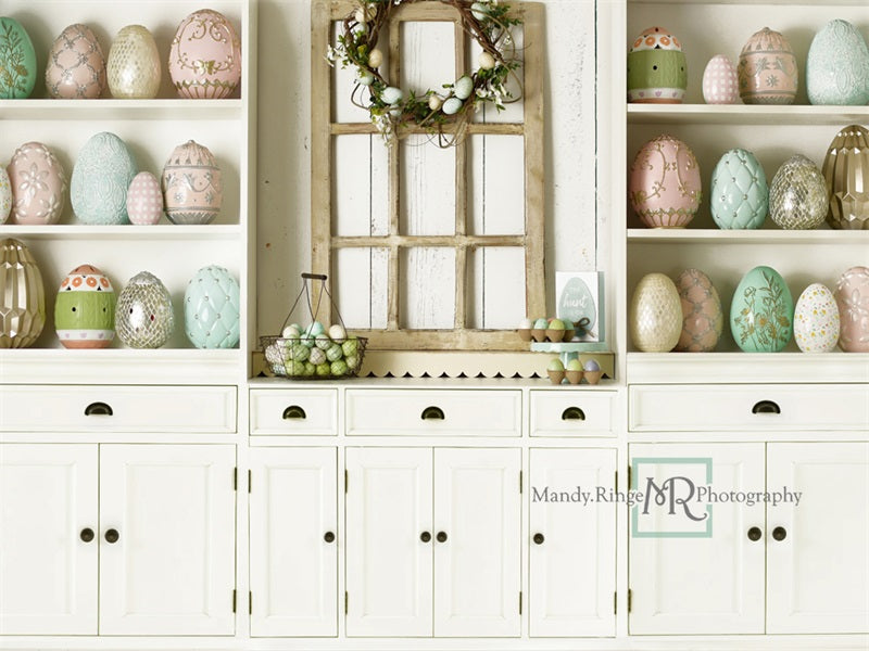 Kate Easter Egg Kitchen Backdrop Designed by Mandy Ringe Photography