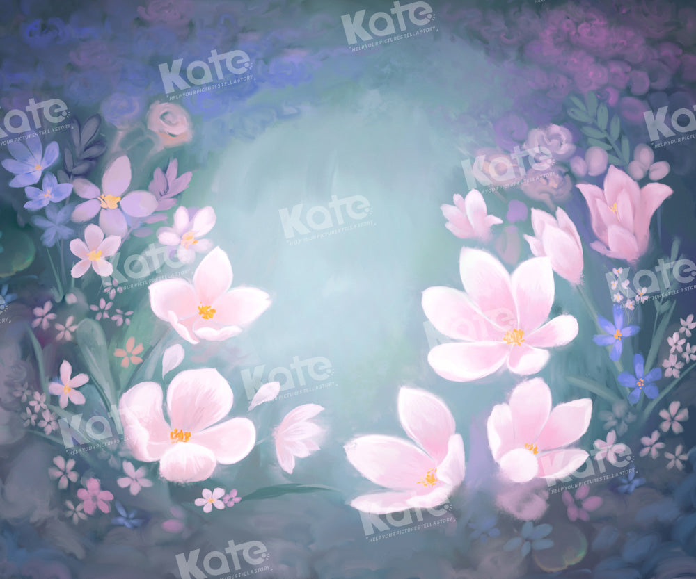Kate Fine Art Floral Garden Backdrop Designed by GQ