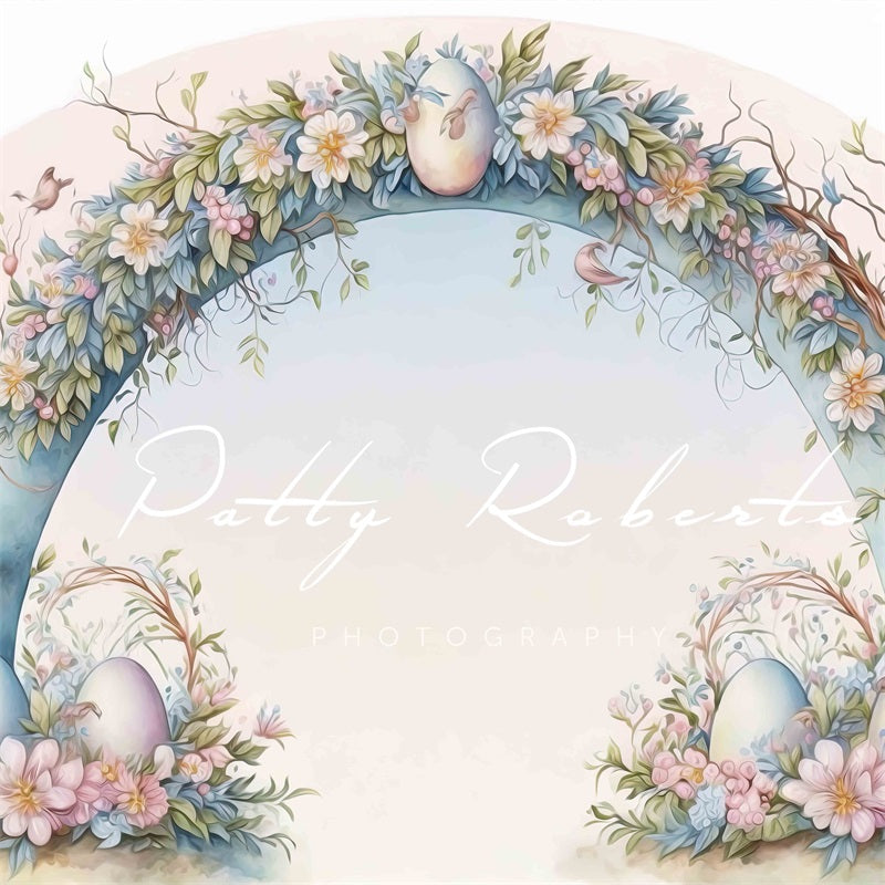 Kate Joyful Entrance Easter Egg Backdrop Designed by Patty Robert