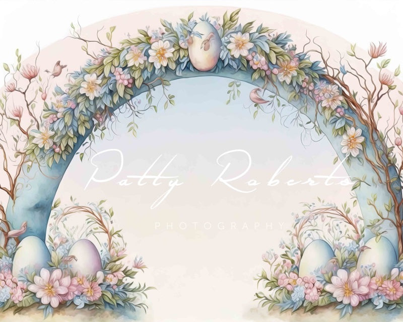 Kate Joyful Entrance Easter Egg Backdrop Designed by Patty Robert