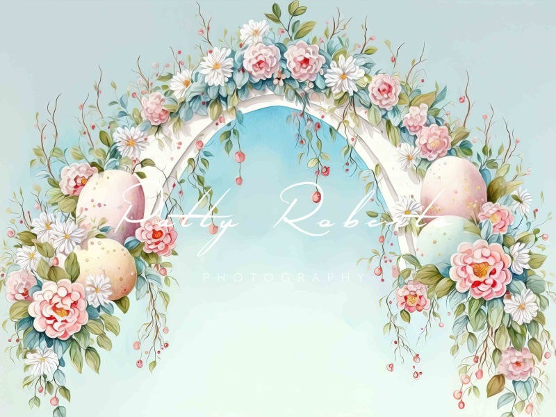 Kate Easter Blooms Backdrop Designed by Patty Robert