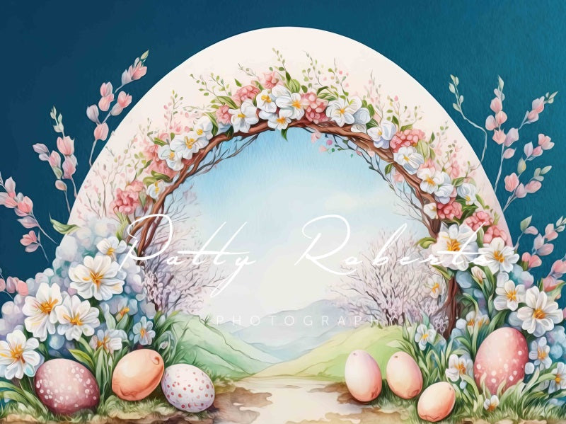 Kate Flower-Filled Easter Backdrop Designed by Patty Robert