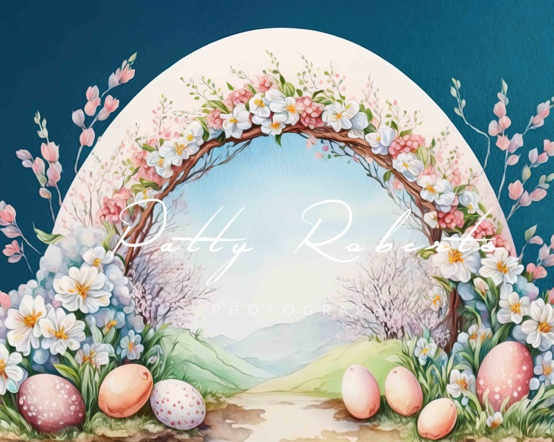 Kate Flower-Filled Easter Backdrop Designed by Patty Robert