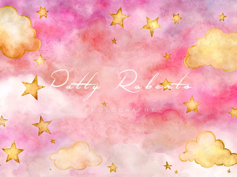 Kate Starry Night in Pink Backdrop Designed by Patty Robert