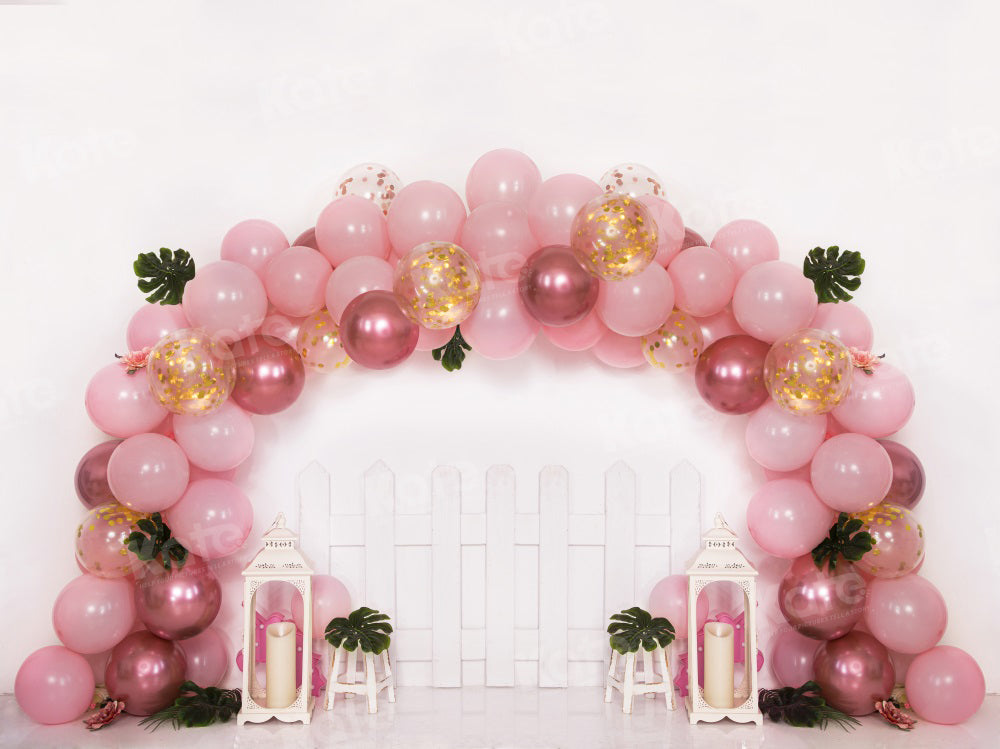 Kate Tropical Balloon Fence Backdrop for Photography