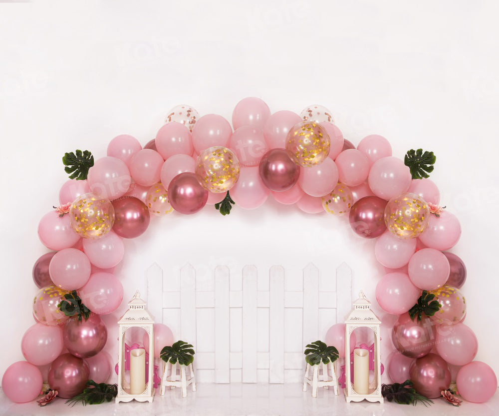Kate Tropical Balloon Fence Backdrop for Photography