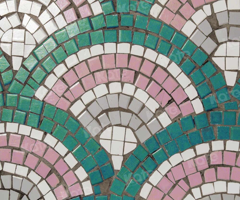 Kate Ceramic Tile Brick Stone Floor Backdrop for Photography