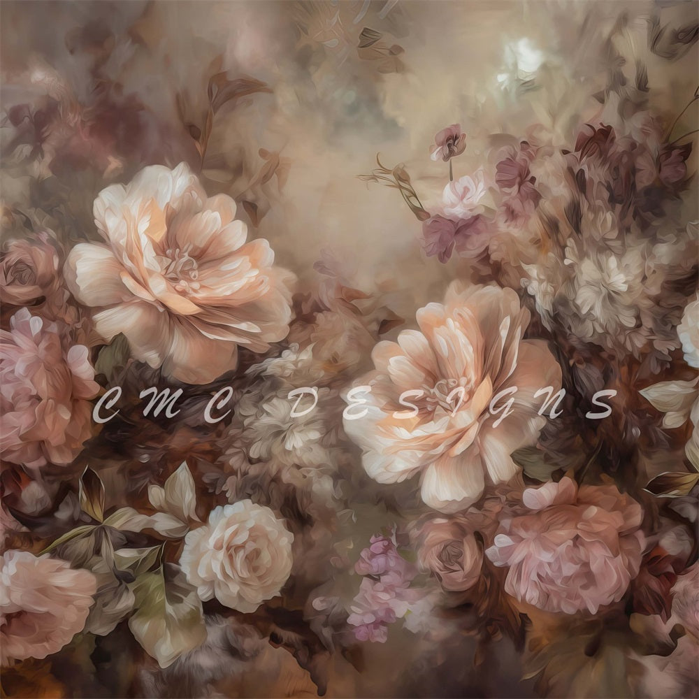 Kate Floral Romance Fine Art Backdrop Designed by Candice Compton