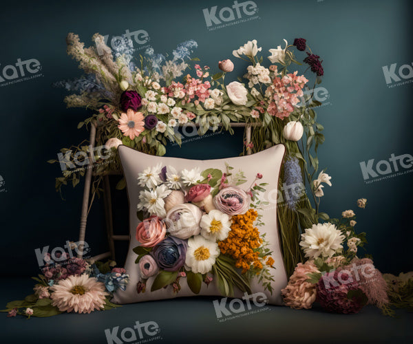 Kate Boho Retro Floral Backdrop Designed by Chain Photography