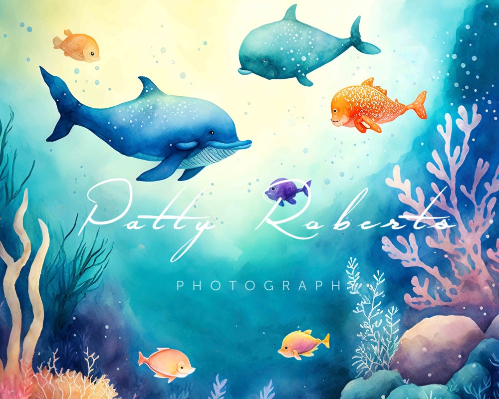 Kate Deep Sea Delight Summer Backdrop Designed by Patty Robert
