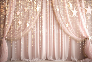 Kate Enchanted Ballet Curtains Printed Backdrop Designed by Ashley Paul