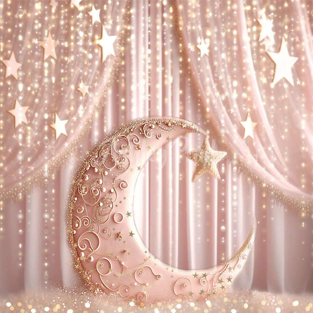 Kate Enchanted Celestial Moon Backdrop Designed by Ashley Paul