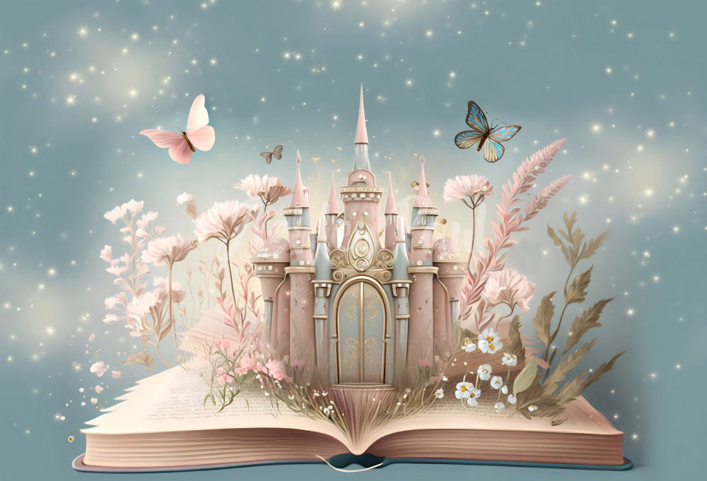 Kate Fantasy Dream Book Castel Backdrop Designed by Ashley Paul