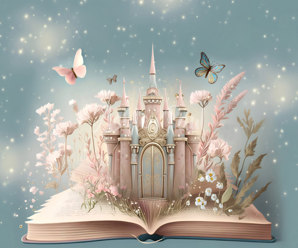 Kate Fantasy Dream Book Castel Backdrop Designed by Ashley Paul