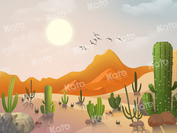 Kate Wild West Cowboy Desert Cactus Backdrop Designed by GQ