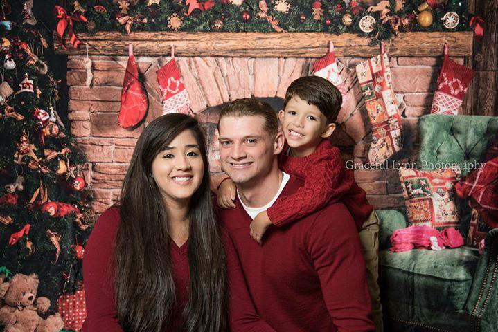 Katebackdrop£ºKate Christmas Fireplace parlor Decorations Backdrop for Photography